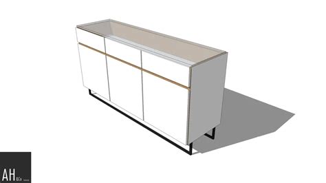 Display Cabinet Console 3D Warehouse Atelier Yuwa Ciao Jp