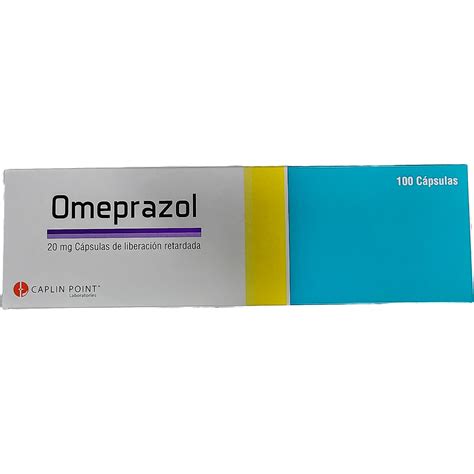 Omeprazol Caplin Point 20mg X 100 Caps Disfarmell