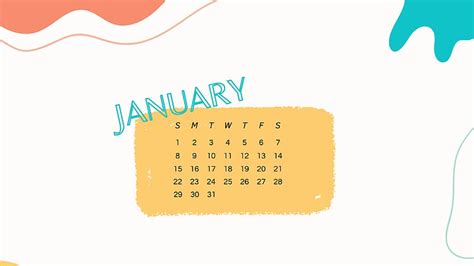 January 2023 Calendar Background Easy Hd Wallpaper Peakpx