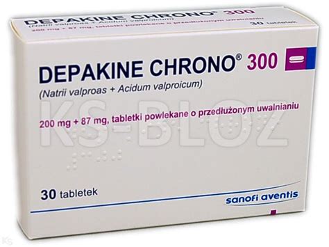 Depakine Chrono Ulotka Dawkowanie Zastosowanie Interakcje