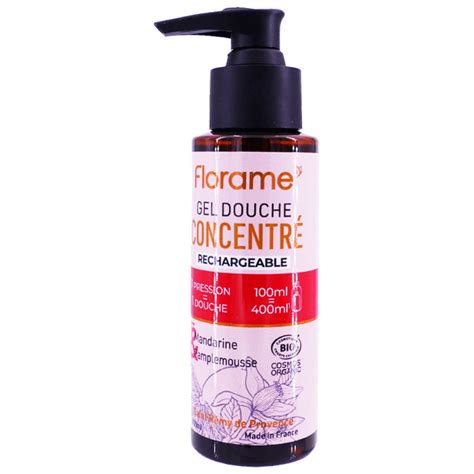 FLORAME GEL DOUCHE CONCENTRE MANDARINE PAMPLEMOUSSE 100ML