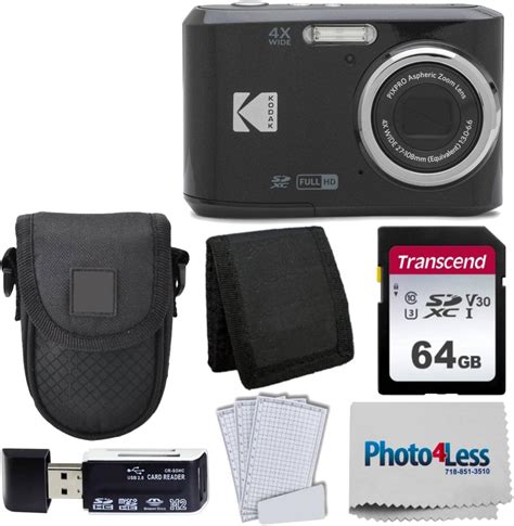 Photo Less Kodak Pixpro Fz Digital Camera Black Point Shoot