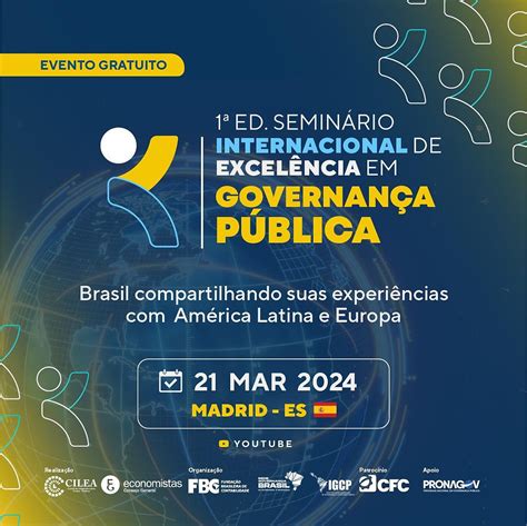 organização da RGB 1ª edição do Seminário de Excelência em