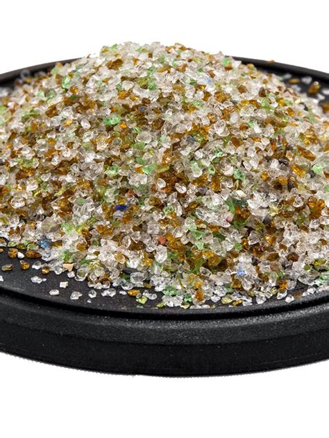Crushed Glass Blast Media Eco Friendly Abrasive Esca Blast