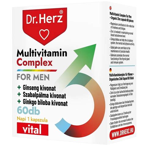 Dr Herz Multivitamin F Rfiaknak Kapszula Db Rendel S V S Rl S