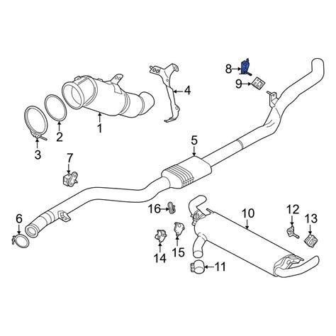 BMW OE 18208683823 Front Exhaust System Hanger