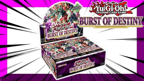 Yu Gi Oh Burst Of Destiny Reveal Opening YouTube