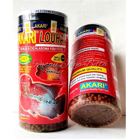 Jual Pelet Ikan Louhan Akari Louhan 3 In 1 Shopee Indonesia