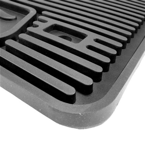 Mustang Rubber Floor Mats With Pony Logo 05 09 6r3z 6313300 A