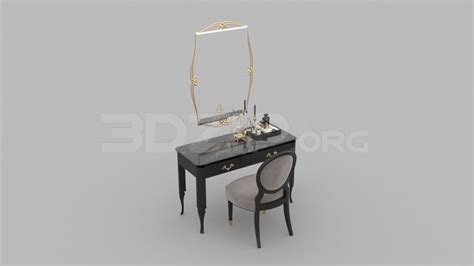 2623. Free 3D Dressing Table Model Download