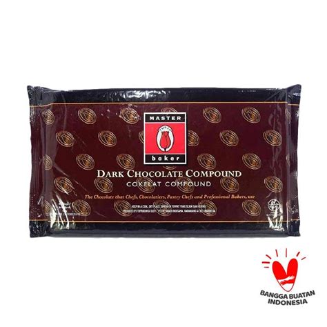 Jual Coklat Tulip Dark Chocolate Compound Master Baker Per 250gram Di