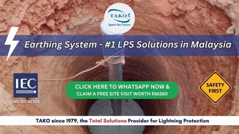 TAKO Since 1979 Earthing System In Malaysia To Maximize Safety