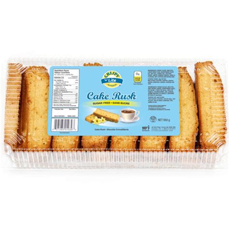 Crispy Sugar Free Cake Rusk 650g Grocery And Gourmet Food