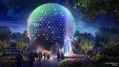 Spaceship Earth To Receive Permanent New Lighting As Part Of Beacons