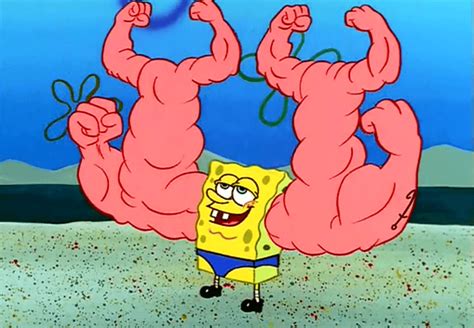 SpongeBob Squarepants Has Muscles | Memes | BMI Calculator