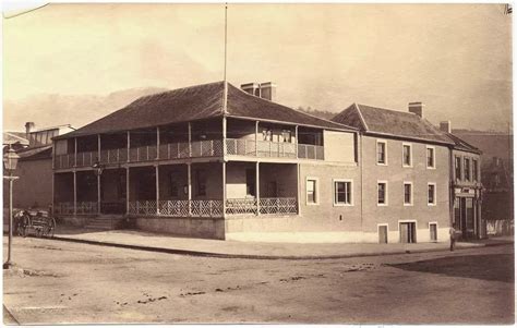 Thomas J Nevin Tasmanian Photographer The Governors Levee 1855