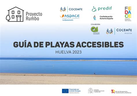 COCEMFE publica la Guía de playas accesibles de la provincia de Huelva