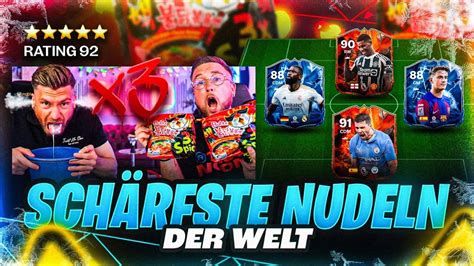 Wer Muss SchÄrfste Nudeln Der Welt Essen🔥🔥fut Draft Challenge Ea Fc 24