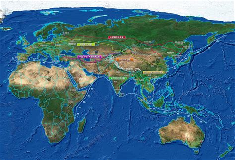 看一带一路地图，了解沿途都有哪些国家和城市财经凤凰网
