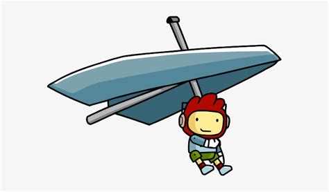 Hang Glider Using Hang Gliding Cartoon Png Free Transparent Png