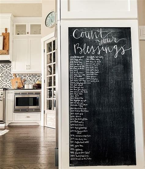24 Kitchen Chalkboard Ideas For A Highly Personalized Touch