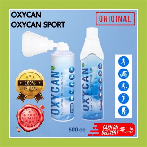 Jual Oxycan Blue Oksigen Sport Cc Alat Bantu Pernapasan Best