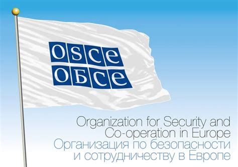 Osce flag — Stock Vector © frizio #53711401