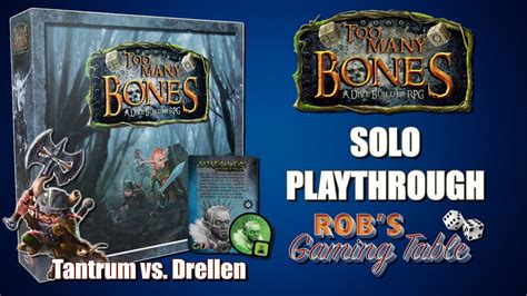 Too Many Bones Playthrough Tantrum Vs Drellen Solo YouTube