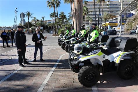 La Policía Local De Marbella Incorpora Cuatro Quads Para La Vigilancia