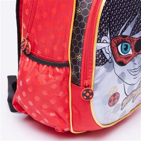 Miraculous Ladybug Printed Backpack 18 Sunce Le3ab Store