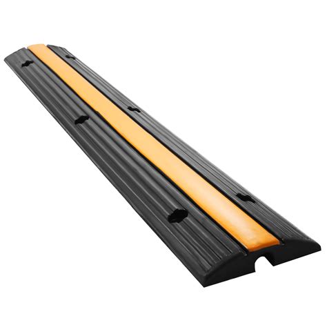 Vevor Cable Protector Ramp Rubber Electrical Wire Cable Cord