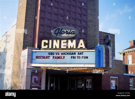 Outside View Of An Old Fashioned Theater And Cinema Stock Photo Alamy