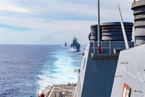 U S Navy Supports Australia’s Indo Pacific Deployment Alongside Canada Japan In The South