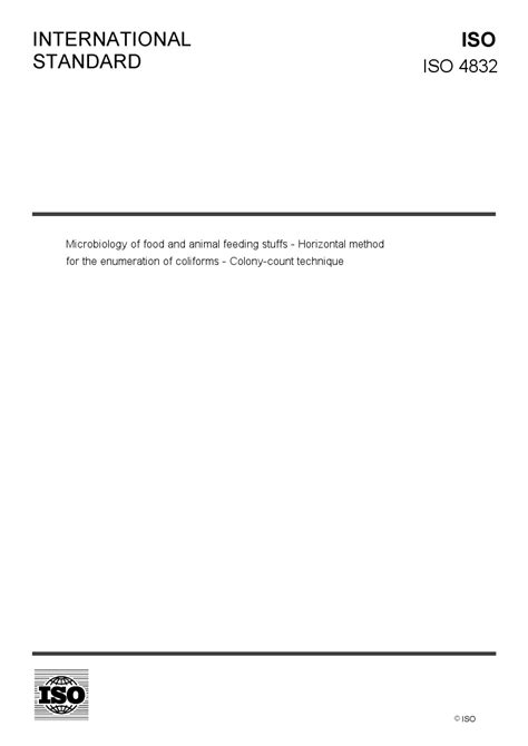 ISO 4832:2006