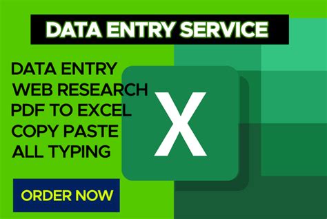 Be Your Virtual Assistant For Data Entry Web Research Typing And Copy