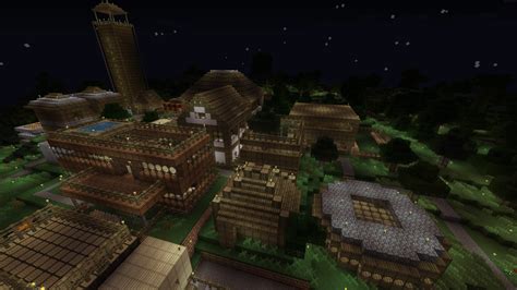 Survival Town Building Minecraft Server