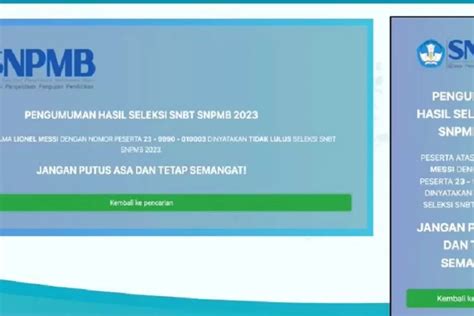 223 217 Peserta Sukses Lolos UTBK SNBT 2023 Cek Link Resmi Pengumuman