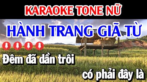 Karaoke H Nh Trang Gi T Tone N Tony Karaoke Youtube