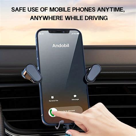 Suporte Para Celular Para Carro Clipe Atualizado Anti Queda Suporte