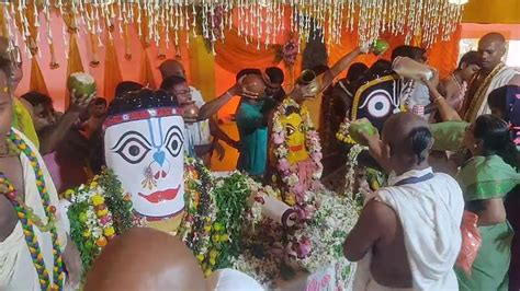 Jagannath Baladev And Subhadra Devi Snan Yatra On Rajapur June 04