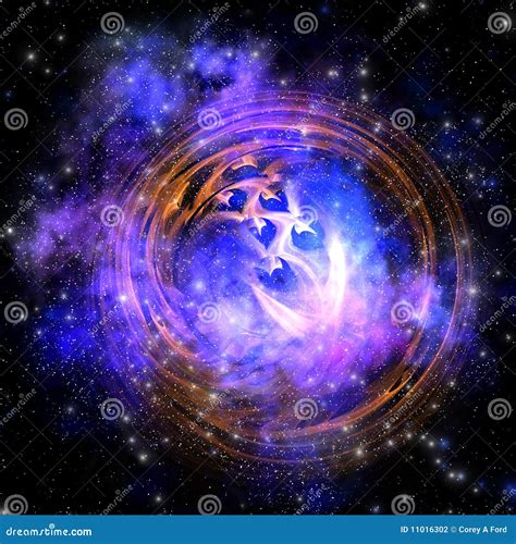 Supernova Remnant stock illustration. Illustration of dimension - 11016302