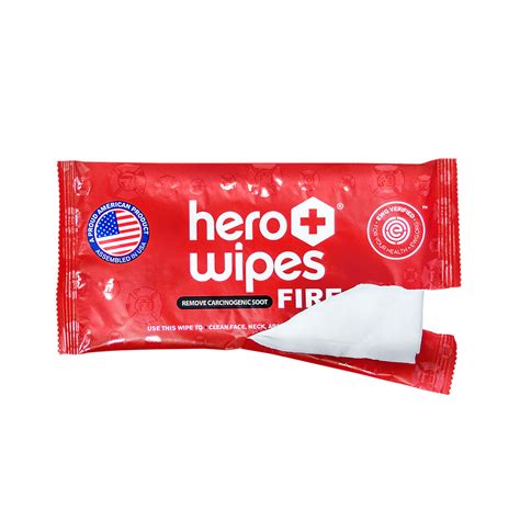 Hero Wipes Case Of 12 Packs 48 Wipespack Wfr Wholesale Fire And Rescue