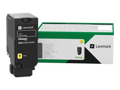 Product Lexmark Gelb Original Tonerpatrone