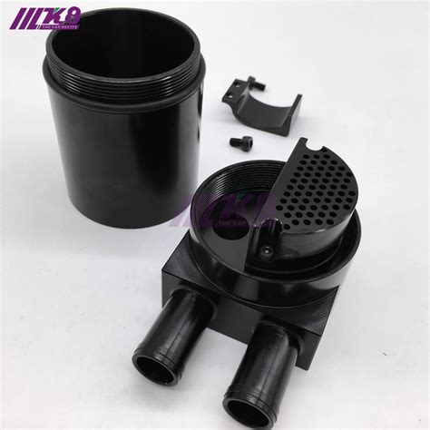 Universal Aluminum Alloy Reservior Oil Catch Can Tank For Bmw N54 335 Black Grandado