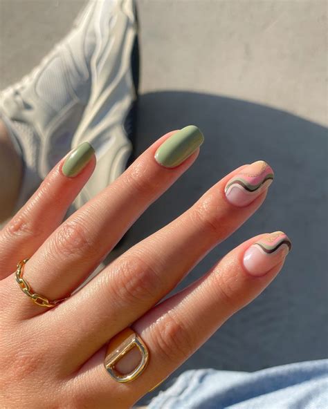 Summer Nail Inspo Follow For Daily Nail Inspo Lightslacquer Green