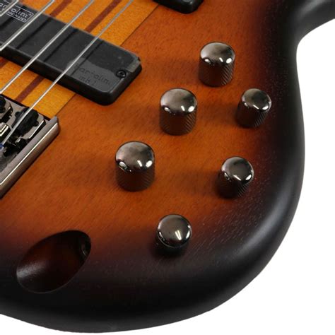 Ibanez Srf700 Ibanez Workshop Fretless Bass In Brown Burst Flat Cream City Music