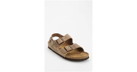 Lyst Birkenstock Milano Slingback Sandal In Brown