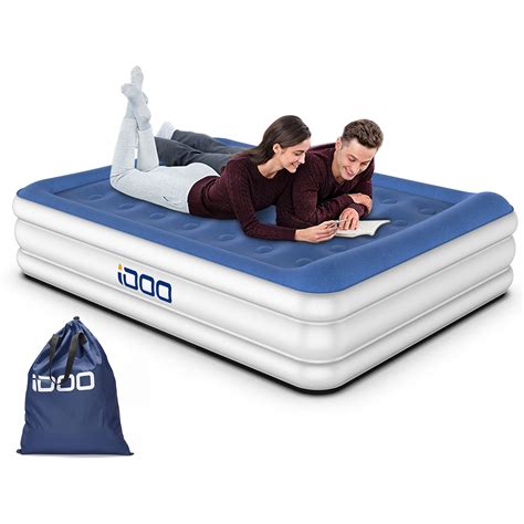 Buy IDOO King Size Air Bed Inflatable Bed With Integrated Pillow