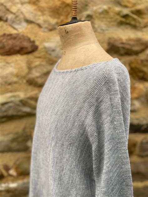 Replay Grey Knit Boat Neck Jumper • Worn Worn