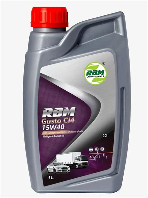 Litre Rbm Gusto C W Multigrade Engine Oil At Rs Bottle